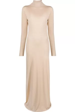 Fabiana Filippi Long-sleeve knitted maxi dress