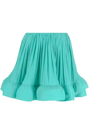 Lanvin Ruffled flared miniskirt