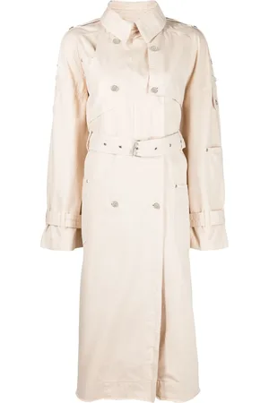 Moschino Double-breasted trench coat