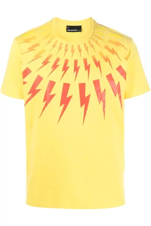 Neil Barrett Men Short Sleeve - Graphic-print cotton T-shirt