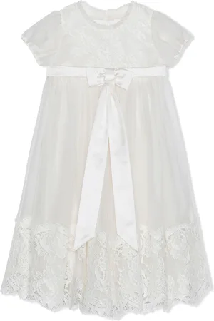 Dolce & Gabbana Lace-embroidered silk dress