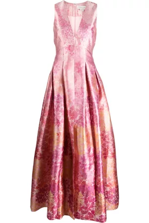 Sachin & Babi Women Party Dresses - Brooke Gown abstract-print dress