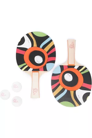 Puccini Graphic-print racket set of 2