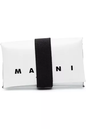 Marni Men Wallets - Logo-print tri-fold wallet
