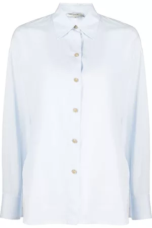 Vince Women Long Sleeve - Long-sleeved cotton shirt