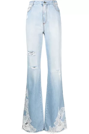 ERMANNO SCERVINO Women Bootcut & Flares - High-waist bootcut jeans