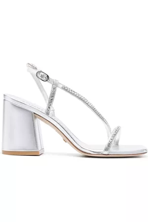 Stuart Weitzman Women Shoes - Crystal-embellishment open-toe sandals