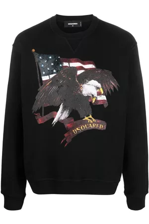Dsquared2 Graphic-print cotton sweatshirt