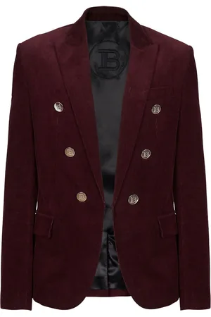 Balmain Corduroy double-breasted blazer