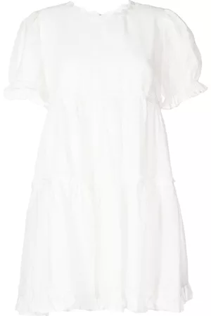 tout a coup Ruffle-detail flared dress
