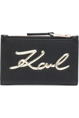 Karl Lagerfeld Women Wallets - K/Signature leather wallet