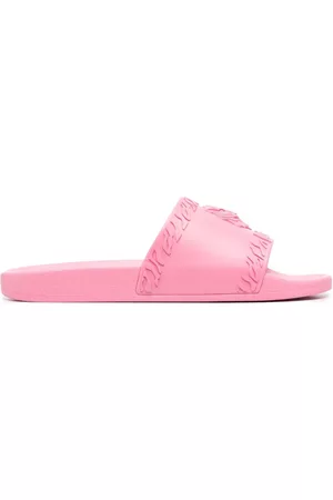 Roberto Cavalli Women Slips - Embossed-logo slip-on slides