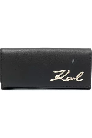 Karl Lagerfeld Women Wallets - K/Signature logo-plaque wallet