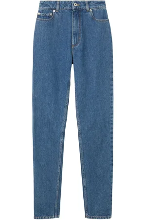 Burberry High-waisted slim-fit jeans