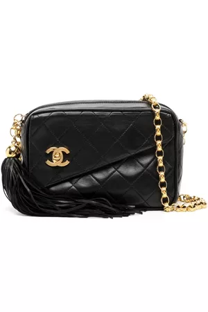 CHANEL Women Bags - 1992 diamond-quilted Bijoux camera bag