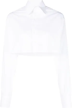 Woera Long-sleeve cropped shirt
