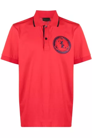 BILLIONAIRE Logo-patch polo shirt