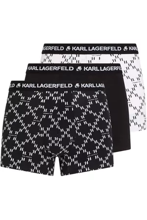 Karl Lagerfeld Men Boxer Shorts - Logo monogram trunk set