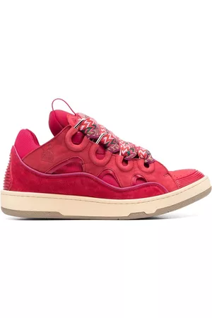 Lanvin Men Sneakers - Curb chunky leather sneakers