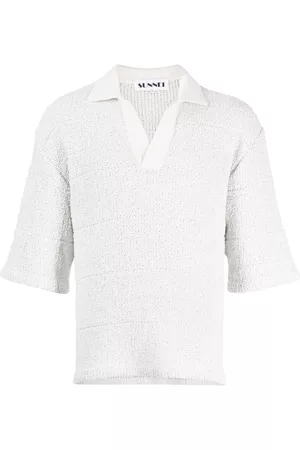 SUNNEI Short-sleeve knitted polo shirt
