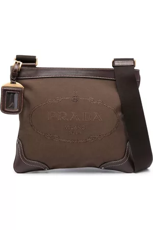 Prada Women Shoulder Bags - Canapa logo crossbody bag