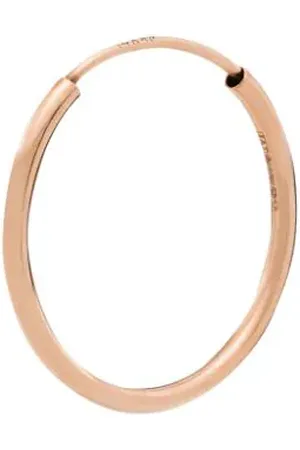 JACQUIE AICHE 14kt rose gold single hoop earring