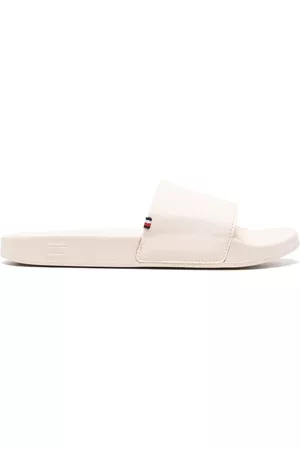 Tommy Hilfiger Women Flip Flops - Logo-debossed slides