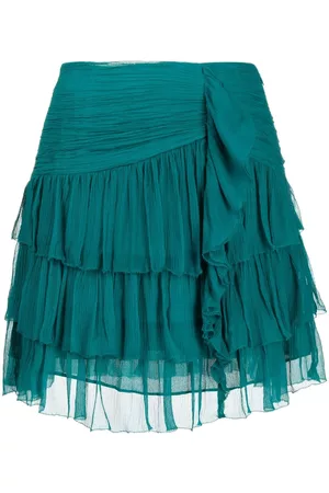 ULLA JOHNSON A-Line ruffled skirt