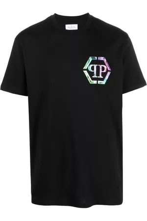 Philipp Plein Men Short Sleeve - Glass short-sleeve T-shirt