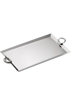 Christofle Vertigo -plated rectangular tray