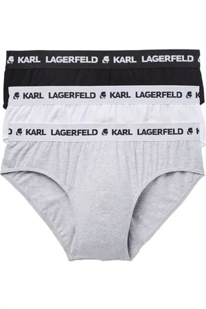 Karl Lagerfeld Men Briefs - Logo cotton boxer briefs