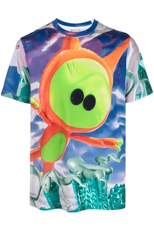 PAM PERKS AND MINI Marpi-print organic cotton T-shirt