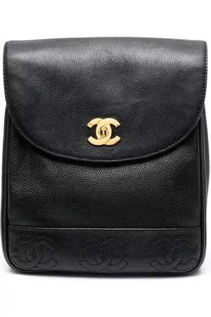 CHANEL Women Rucksacks - 1994–1996 Triple CC flap backpack