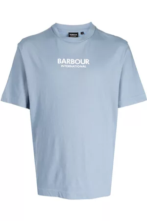 Barbour Men Short Sleeve - Logo-print short-sleeve T-shirt