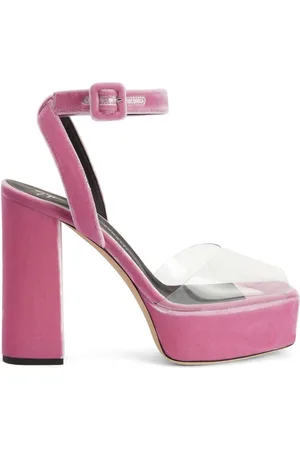 Giuseppe Zanotti 120mm transparent platform sandals