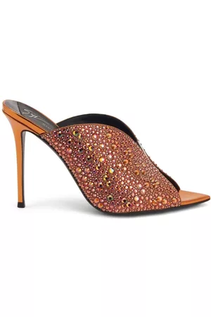 Giuseppe Zanotti Women Shoes - Intriigo Sparkle embellished mules