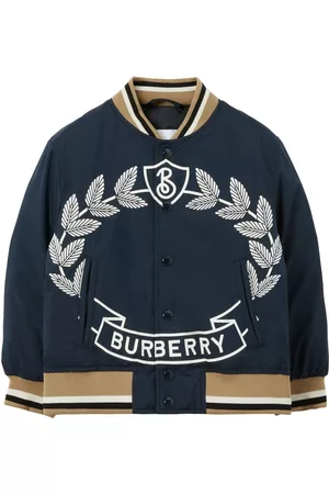 Burberry Boys Bomber Jackets - Oak Leaf Crest bomber jacket