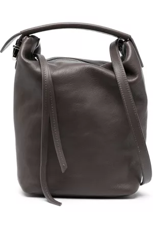 LEMAIRE Shoulder Bags - Medium pebbled-leather shoulder bag