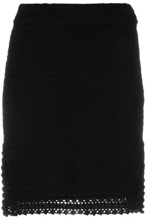 Zadig & Voltaire Crochet-knit organic-cotton skirt