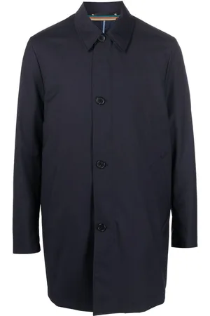 Paul Smith Classic-collar cotton trench-coat