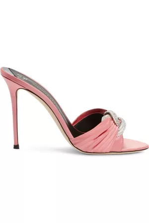 Giuseppe Zanotti Women Shoes - Intiigo Knot embellished mules