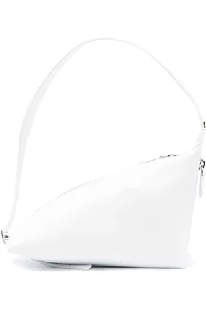 Courrèges Women Shoulder Bags - Asymmetric logo-plaque shoulder bag