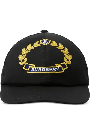 Burberry Oak Leaf Crest cotton baseball cap