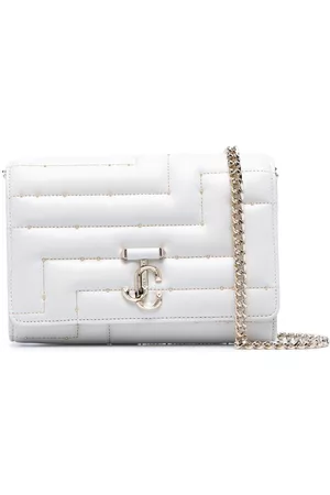 Jimmy Choo Women Clutches - Avenue quilted clutch bag