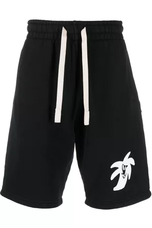 Palm Angels Hunter graphic-print track shorts
