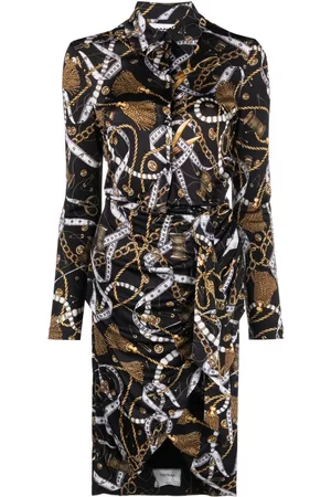 Moschino Women Casual Dresses - Graphic-print shirt dress