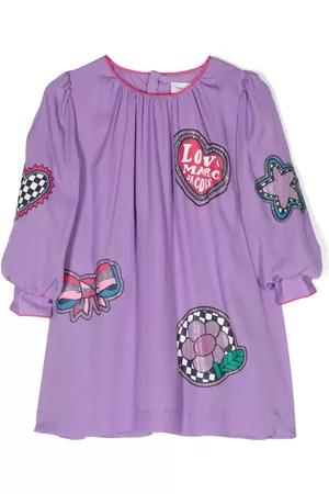 Marc Jacobs Printed-badge minidress
