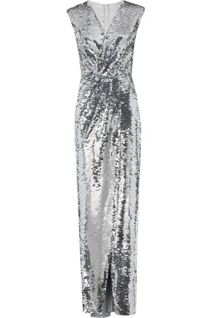 Dolce & Gabbana Sequin-embellished draped dress