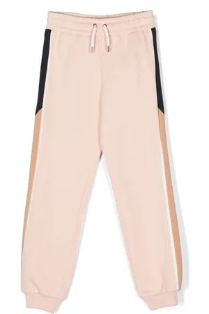 Chloé Colour-block cotton track pants