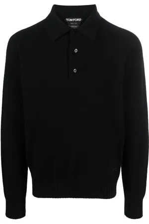 Tom Ford Knitted long-sleeve polo shirt